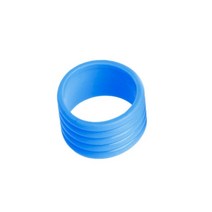 테니스그립커버 3 개갑 - powerti 라켓 핸들 39의 신축성 고무 링 라켓 링 오버 링, 푸른, Blue