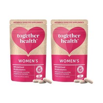 Together Health 투게더헬스 여성용 멀티비타민 & 미네랄 보충제 30 정 Womens Multivitamin & Mineral Supplement 30 Capsules, 2개