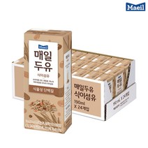 매일유업 식물성단백질 식이섬유 두유 190ml x 24개