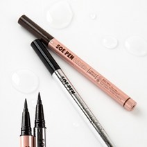 MONDRAW 리퀴드 붓펜 아이라이너 1ml, 블랙, 2개