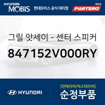 현대모비스 벨로스터 센터 스피커 그릴 색상 울트라마린 (847152V000RY)