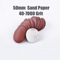10pcs 40-7000 그릿 50mm 2 인치 샌더 디스크 샌딩 디스크 샌드 페이퍼 연마 도구, 1000