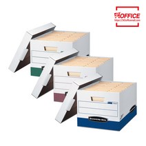 17243 뱅커스박스 Presto 파일박스 - 블루 (2개팩), 상품선택