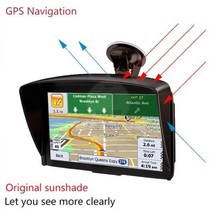 XGODY 7 인치 자동차 트럭 GPS 네비게이션 자동 네비게이터 Sat Nav 블루투스 256M + 8GB 742 터치 스크린 업데이트 맵 2022, CHINA_Without Bluetooth