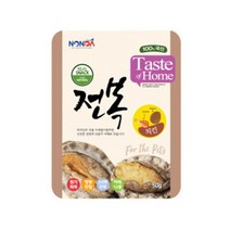 [더 케이 펫]논다 천연 전복 치킨 수제 간식 50g 2개입, 단일속성