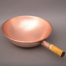 동웍 구리웍 순수 구리후라이팬 순동웍 구리프라이팬, 구리 싱글 핸들(구경 32cm), 1개