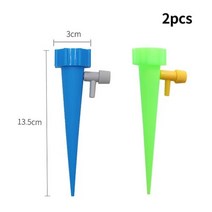 자동 물방울 관개 급수 시스템 드리퍼 정원 가정용 식물 꽃 자동 급수기 도구, 2pcs Multicolor
