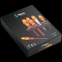 베라 절연드라이버세트 160i/7 VDE 006147 웨라 WERA 툴보이