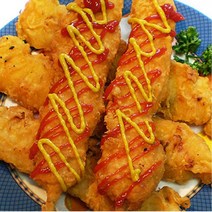 여러가지 닭꼬치가 한곳에, 1g, 10)후라이드닭꼬치1kg+치킨소스1kg(순한맛), 1개