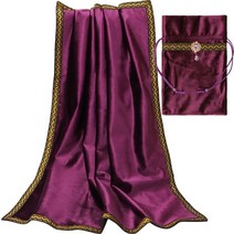 타로카드 스플랜더 종류 tarot 색채타로 동양 천체 점성술 보드 게임 카드 매트 사각형 벨벳 타로 가방 포, 07 Plum