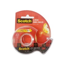 스카치 다용도 테이프 디스펜서 522 12mm x 20m, 1개