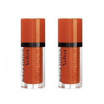 Bourjois Rouge Liquid Lipstick 부루조아 루즈 에디션 벨벳 리퀴드 립스틱 3 오리지널 코랄 6.7ml 2팩