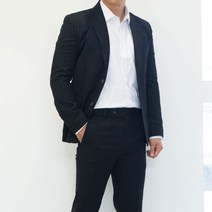 가성비정장 정장세트 남성정장 스트라이프정장 네이비색정장 회색정장 캐주얼정장 슬림정장 남성캐주얼
