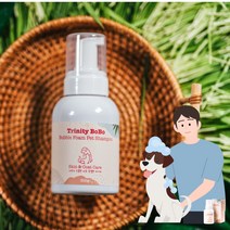 저자극 피부보호 동물의약외품 트리니티 보보 펫 샴푸 300ml, 트리니트 보보 버블 펫샴푸 300ml