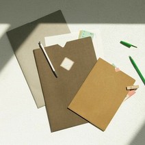 브이 홀더 A4 서류파일 서류홀더 종이파일 다용도파일 문서홀더, 종류:갈색(DeepBrown)