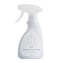 에코렛 다리미 핌 스프레이 300ml 섬유 탈취제, 2개