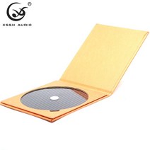 HIFI 탄소 섬유 톤 튜닝 CD 패드 쿠션 전자파 흡수 CFRP DVD 초박형 액세서리 보호 매트, 01 as picture show_02 2 pieces