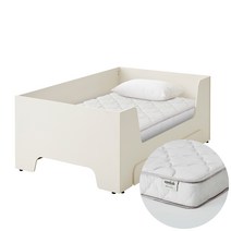한샘 보나 슈퍼싱글침대 SS 데이베드 서랍형+샘키즈 알러지케어 매트리스 SS, B:그레이_골드(B)