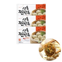 매점만두 트레이 만두 산동 매운찐만두(180g.x6알)+미니간장 증정, 180g, 7팩