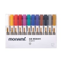 모나미 프로 페인트마카, 12색, 4세트