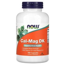 Now Foods (나우 푸드) 나우푸드 Cal-Mag DK 캡슐 180정, 4개