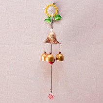 돈들어오는 해바라기 부엉이 문종 도어벨 현관종 풍수인테리어소품, 3. 해바라기문종 DB03