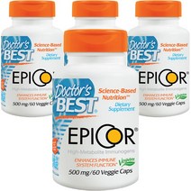 닥터스베스트 에피코 500mg 베지 캡, 4개, 60정