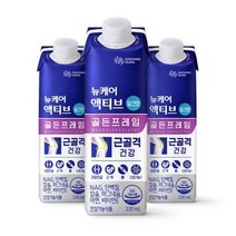 웰라이프 영양보충 대상웰라이프 뉴케어 액티브 골든프레임 밀크맛 230ml x 24팩 고단백 간식 노인식 영양균형식 체중조절, 1set