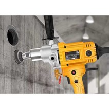 시멘트 코아드릴 콘크리트 천공 기계 드릴비트 드릴링, 5980W+드릴비트3개