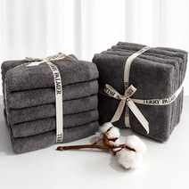 테리파머 무형광 호텔수건 170g 10장 수건세트 40x80 면사 코마사 타올 수건 타월 호텔타올 호텔타월 30수, 스톤그레이