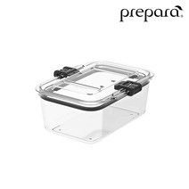 prepara 래치락 밀폐용기 4호 1.25L, 4개, 단품