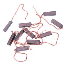 공구세트 공업 산업 가정용 일반 전기 모터 브러시 교체용 카본 와이어 리드 발전기 4.5x6.5x20mm 10 개, 한개옵션0