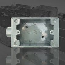 스위치 주물박스 44 1개용 스틸 노출박스, 1개