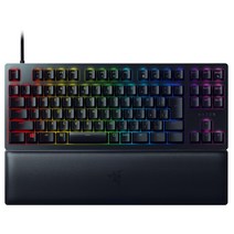Razer 게이밍 키보드 Huntsman V2 Tenkeyless KR Linear Optical Switch 한국어 JP 배열 옵티컬 스위치 리니어 촉감 조용한 텐키리스 더블 샷 PBT 키 캡 리스트레스트 Chroma RGB [일본 정규 대리점 보증품]