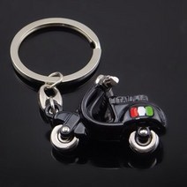 베스파 악세사리 호환 3d 오토바이 keychain for vespa piaggio 125 ducati honda yamaha suzuki peugeot fiat bmw car, bk
