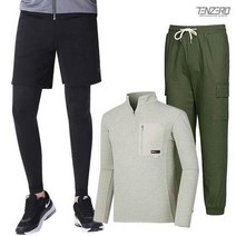 텐제로 가을운동복 밴딩바지 조거팬츠 반바지레깅스 긴팔티
