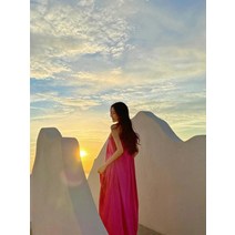 다낭 트위드 원피스 괌 동남아 몰디브 보라카이 여행 사이판 하와이 휴양지 여름 태교 패션 코디 태국 커플