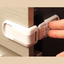 서랍 여닫이문 문열기방지 도어락 신발장 붙박이장 찬장 냉장고도어 샷시 미닫이문 옷장 유리문 창문 가구, 브라운