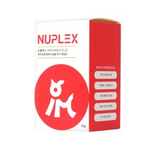 뉴플렉스 반려동물 이뮨 골드 케어 영양제 70g 치즈향 x 1개
