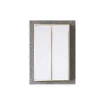 [카비원]상부장 CB 579 새틴글라스 장, 그레이