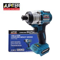 주피터 18V 임팩드라이버 신형 임팩트드릴 브러쉬리스 모터 마끼다 18V 배터리 호환, 1개