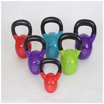 베스코/컬러 케틀벨(2kg~8kg)/kg당 낱개판매가능, 컬러 케틀벨 8kg