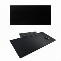 고급 대형 키보드 마우스 게이밍 장패드 3mm 5mm, 80x30 고급형블랙 (5mm)