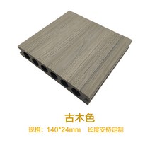 몬테라 조립식 타일 마루 테라스 정원 스웨덴 놀이방 데코타일, 공 압출 고대 목재(1M제곱)_1㎡