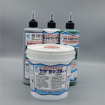 탄탄방수 균열 보수 본드 투명 회색 녹색 500ml 방수크림 1.2kg, 방수크림1.2kg