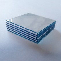 ITO 전도성 코팅 유리 50x50x1.1mm <10 ohm/sq 10pcs 실험실 투명 인듐 산화물, 01 50mm