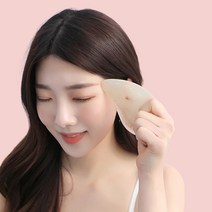 NEXT MOTION 러블리 하트 천연수지 괄사 마사지기, 멀티 스킨, 1개