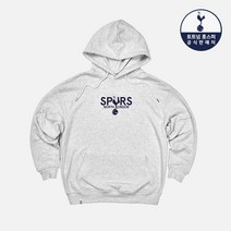 토트넘 홋스퍼 [토트넘 홋스퍼] NORTH LONDON 스몰로고 후드티셔츠 (LIGHT GRAY)