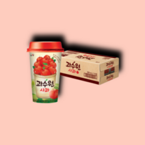 과수원 사과 주스 200ml 10개 1박스