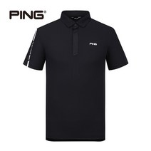 (정품)핑 ping 남성 소매 포인트 카라 반팔 티셔츠